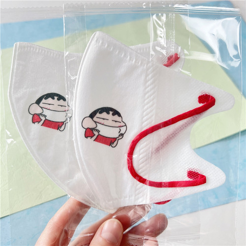 小新印花3D立体透气防尘口罩