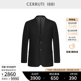 西服外套商务休闲纯羊毛西装 CERRUTI 1881男装 秋冬新品 C4825EO011