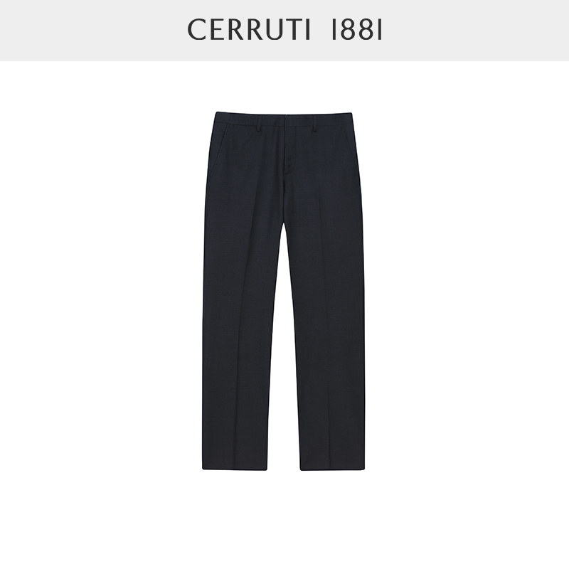 cerruti1881商务休闲西装长裤