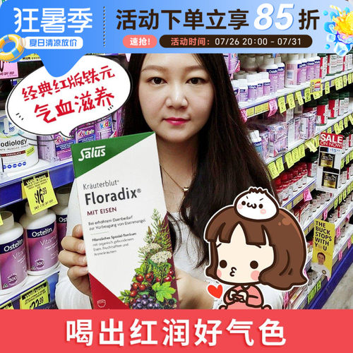 德国Floradix/铁元补铁口服液