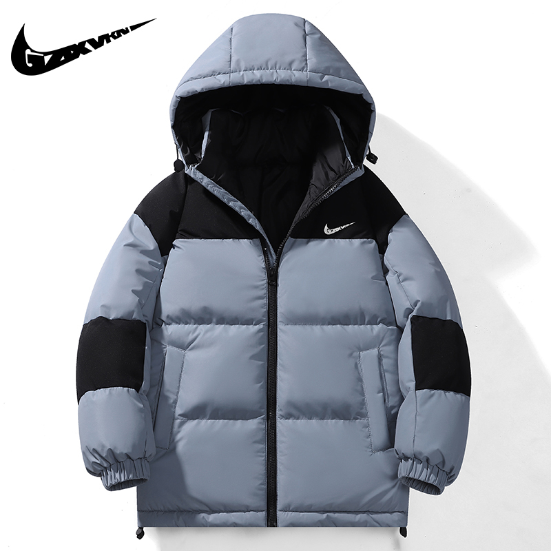 N1KE男孩冬季加厚保暖羽绒棉服