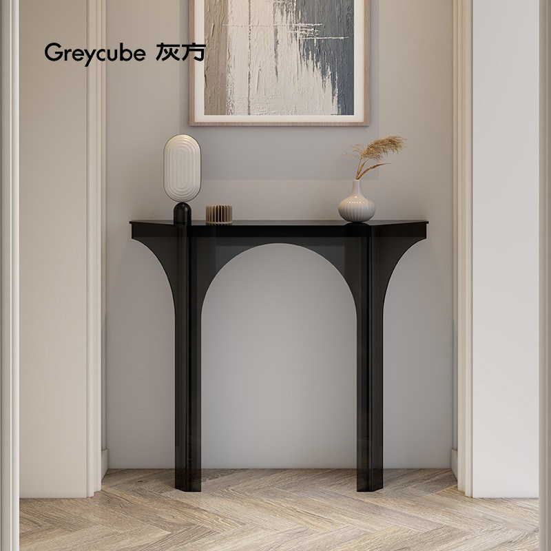 轻奢风靠墙走廊过道轻奢玄关台