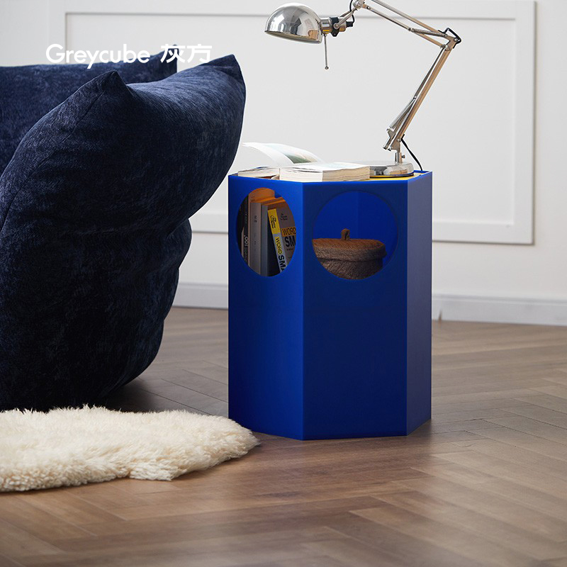 灰方萌宠阁楼边几亚克力
