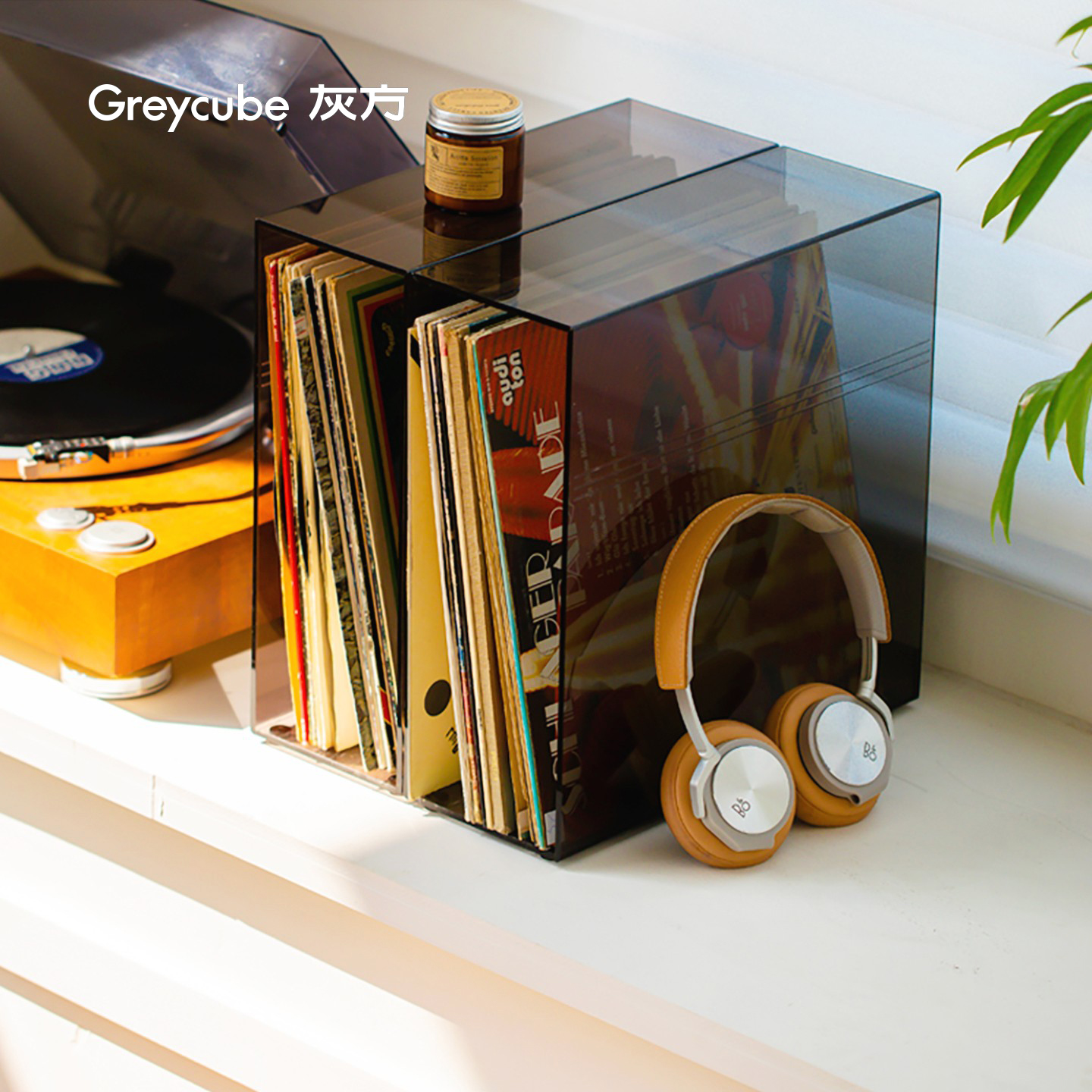 黑胶老唱片存放盒亚克力