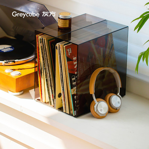 黑胶老唱片存放盒亚克力