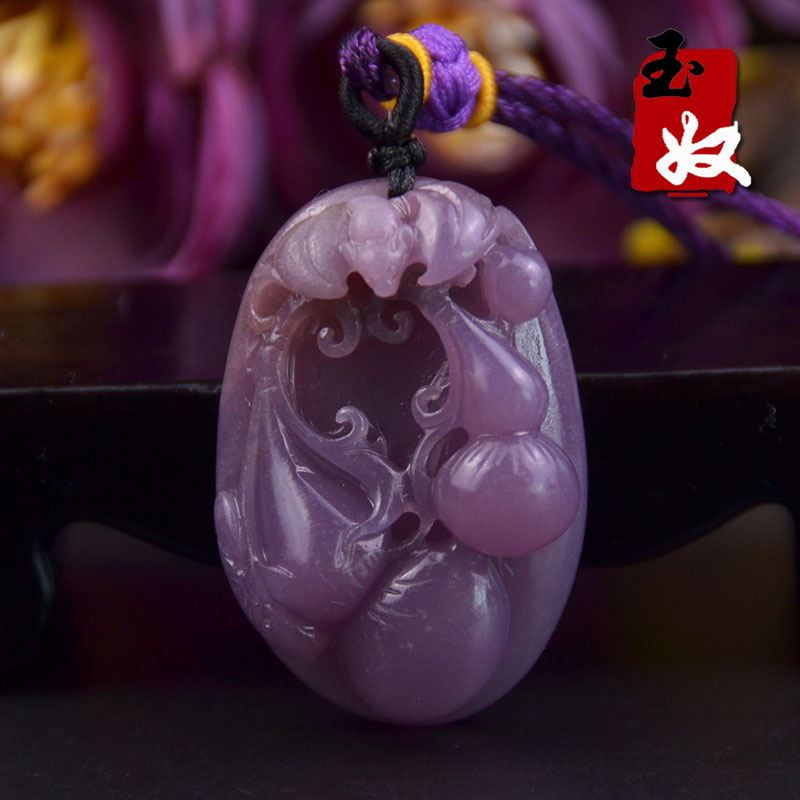 玉奴/新疆阿勒泰天然丁香紫玉金