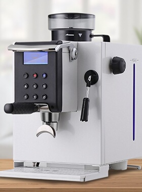 艾泽森3099A 咖啡机商用意式半自动小型家用小刚炮系列研磨一体机