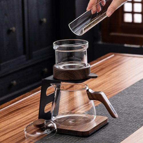 顶壶deskpot自动懒人泡茶神器茶壶家用功夫茶具高档中式2025新款