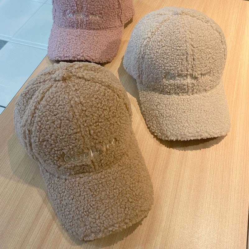 香港代购专柜正品羊羔绒棒球帽