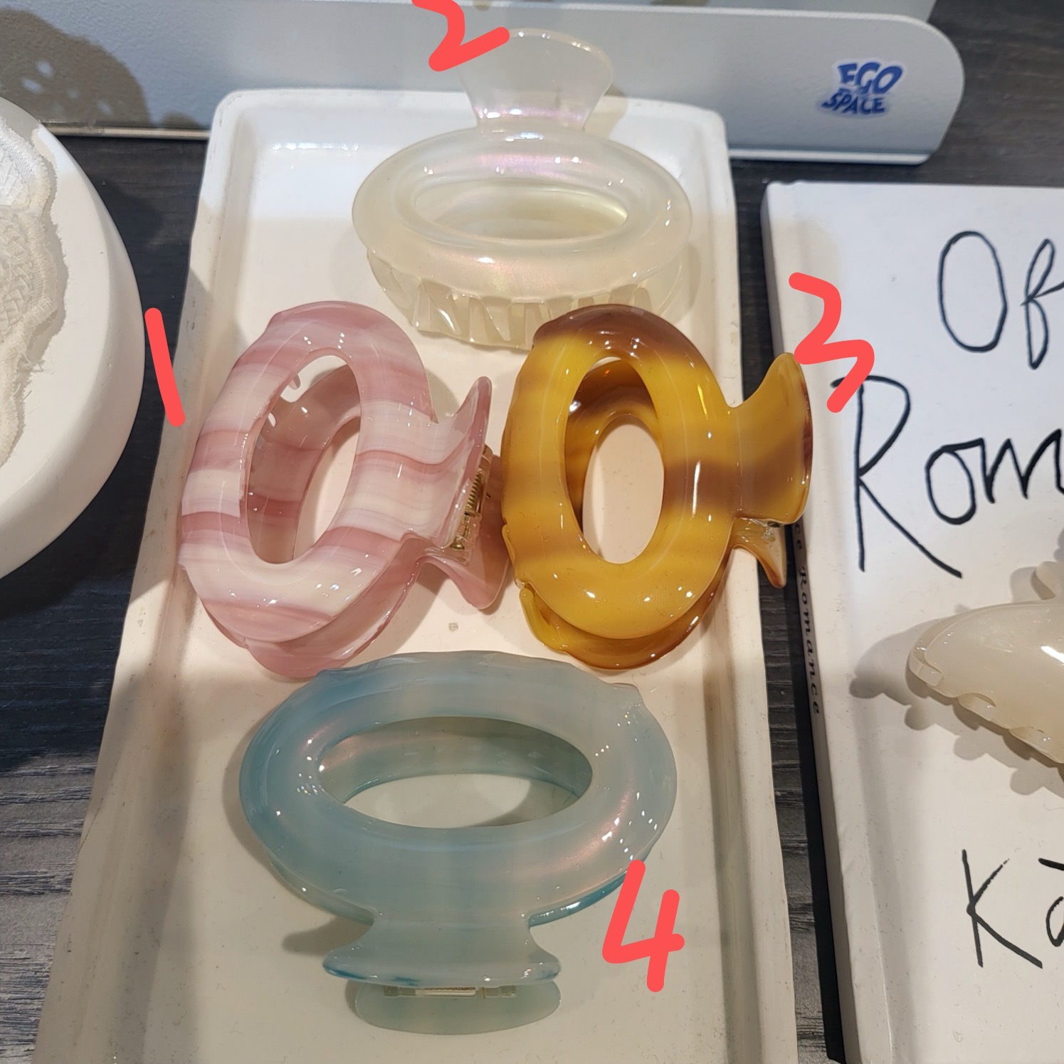 发夹 抓夹earlobe款简约百搭东大门韩国代购4