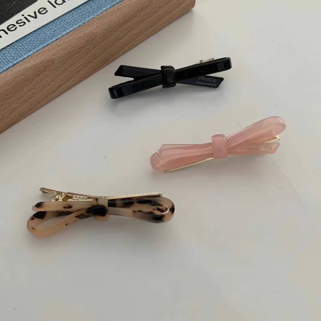 刘海夹边夹earlobe 春款发夹东大门韩国代购可爱蝴蝶结款2