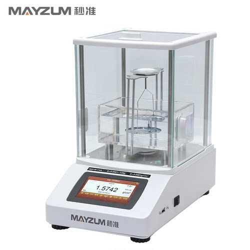 秒准 MAYZUM MAYB124A高精度橡胶塑料密度计 固体比重测试仪