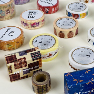 日本MT胶带复刻 树叶 黑猫面包 三丽鸥凯蒂猫库洛米 云形