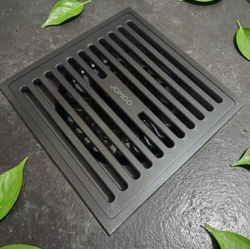 全铜卫生间防虫防臭淋浴地漏排水快枪灰色92432  -HBS  92524九牧