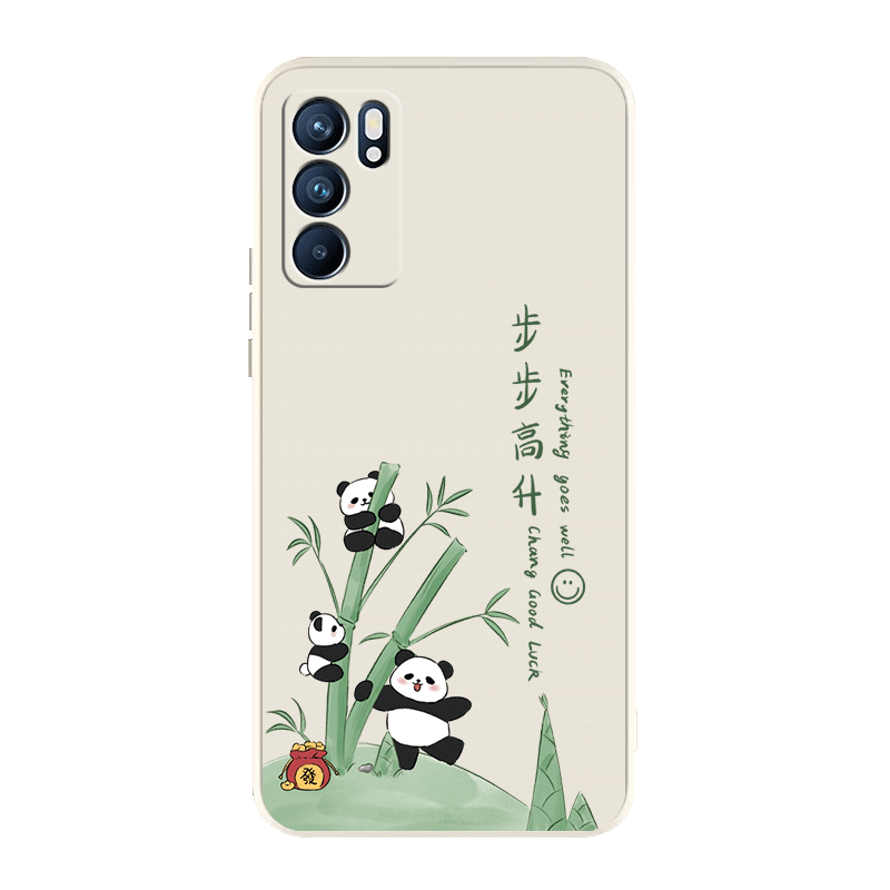 oppoReno6系列液态硅胶防摔软壳