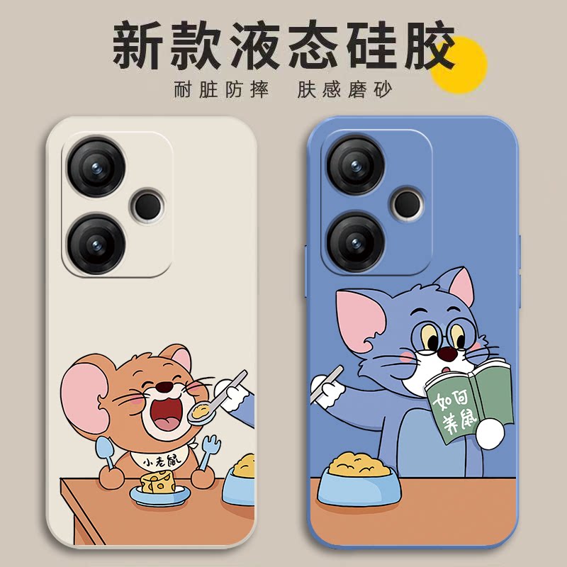 适用红米Turbo3手机壳RedmiTurbo3保护套小米Redmi新款外壳子Trubo液态硅胶Turb全包防摔Tubro新品Tubor男女