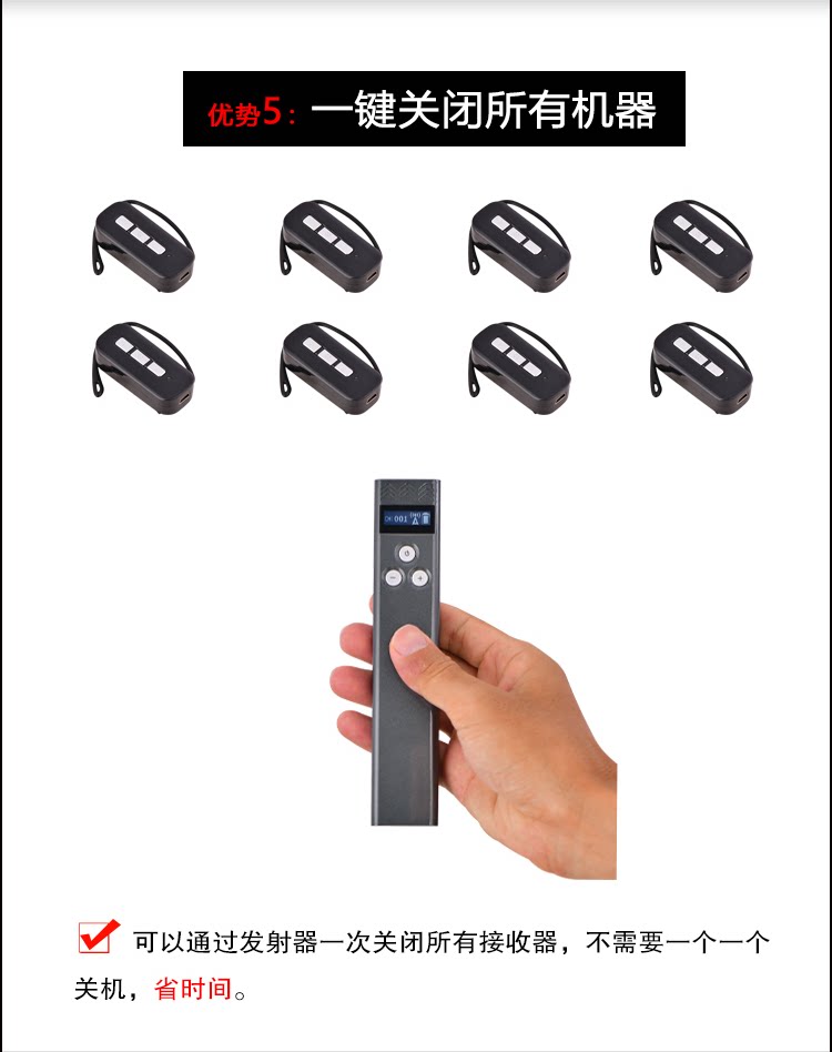 一对多无线讲解器/耳挂式导游讲解器/蓝牙无线导览/景区讲解器