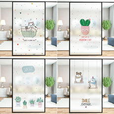 Наклейки на стекло Спальня окно стекло