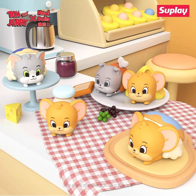 【确认款】正版Suplay猫和老鼠探索美食屋系列盲袋潮玩盲盒萌粒