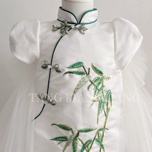 唐靓靓·国风礼服之富贵竹