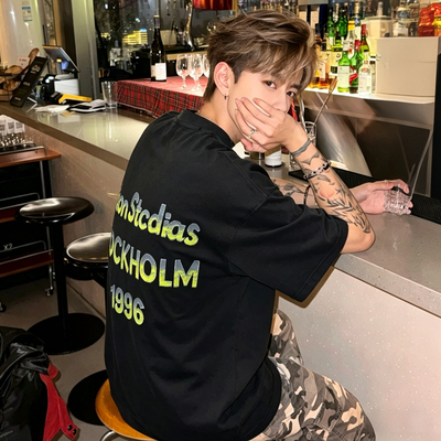 Aboutmemory纯棉320克情侣短袖