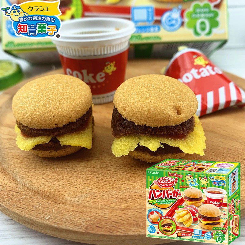 日本食玩手工diy汉堡迷你厨房