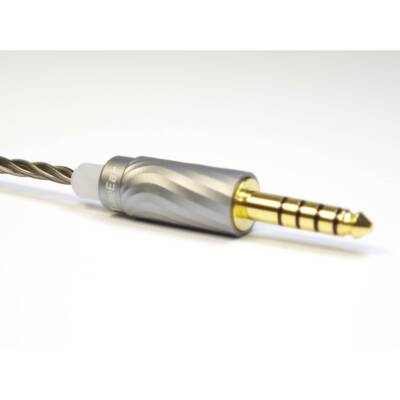 TimeEar一根性能稳定的4.4平衡接口0.78无氧铜镀银线