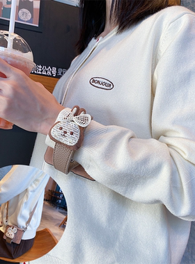 毛绒兔子手腕带斜挎适用华为PuraX手机壳折叠屏pocket2中轴保护novaflipS适用荣耀magicvflip2适用oppofindn3