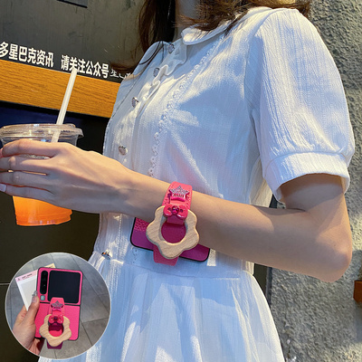适用小米mixflip2手机壳手腕带