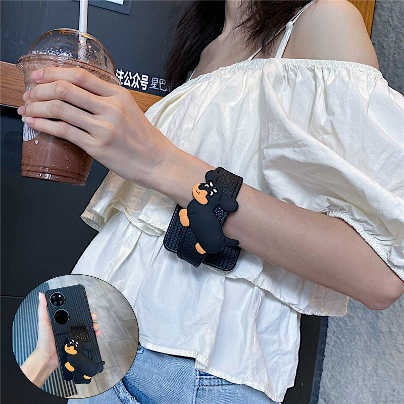 小狗腕带适用华为pocket2手机壳小折叠屏oppofindn3/n2flip三星zflip7代5防摔5荣耀magicVflip女purax小米mix