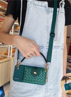 5G适用华为nova12活力版手机壳11保护套10软壳9se零钱包8pro可斜挎7编织13女款6带挂绳畅享70pro卡包钥匙包60