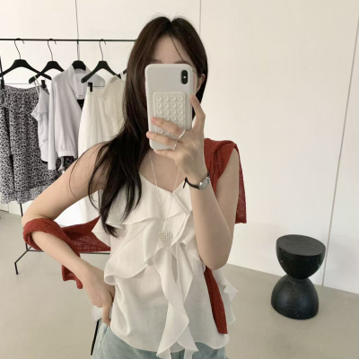 LOUR/U粒-款吊带小衫清新甜美的代名词随意搭配都很韩～背心87275