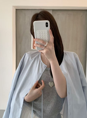 ULOUR/U粒-防晒外套+针织背心两件套色系好好看套装(配包包)95287