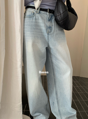 IMISS-春主推爆款版型巨好万能百搭高品质双工艺洗水牛仔裤R6072