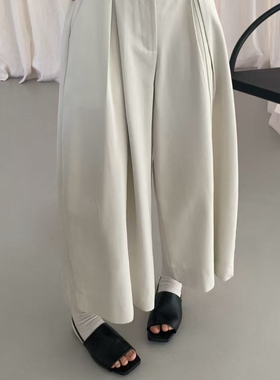 ULOUR/U粒-26年早春爆火弯刀裤人手休闲裤20012