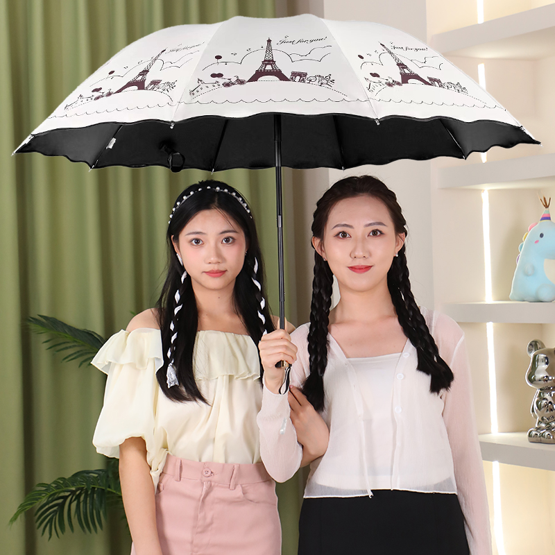 晴雨两用加大加固太阳伞