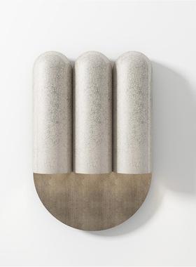 法国Raku复古陶瓷壁灯书房走廊床头背景墙Emmanuelle设计卧室酒店