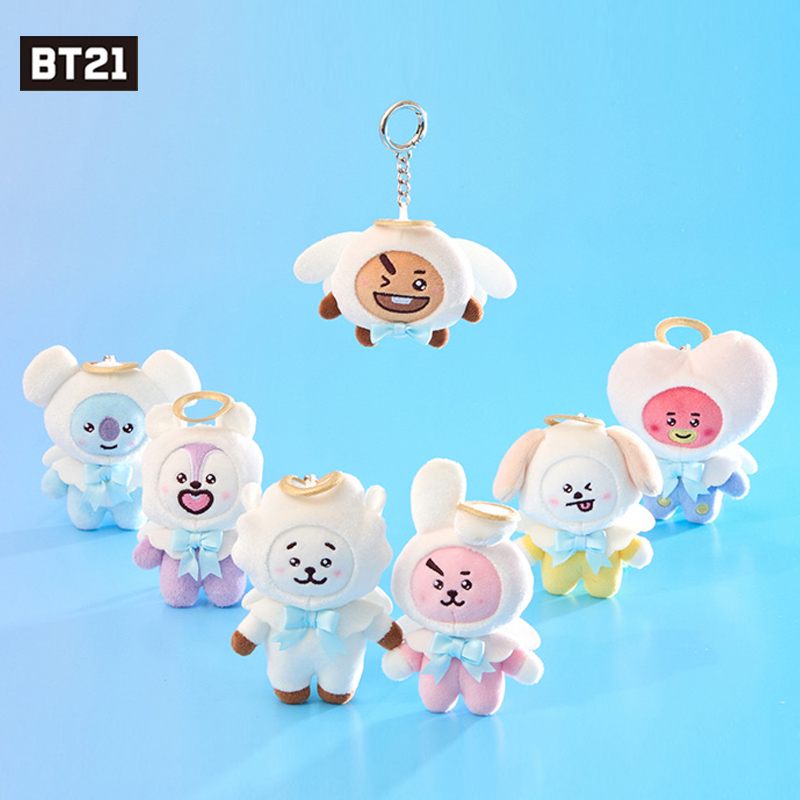 BT21ANGEL毛绒玩偶包挂件
