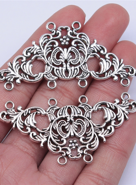 5个/包 66x30mm 古银色 DIY饰品配件 连接件其他 ABD-C12439