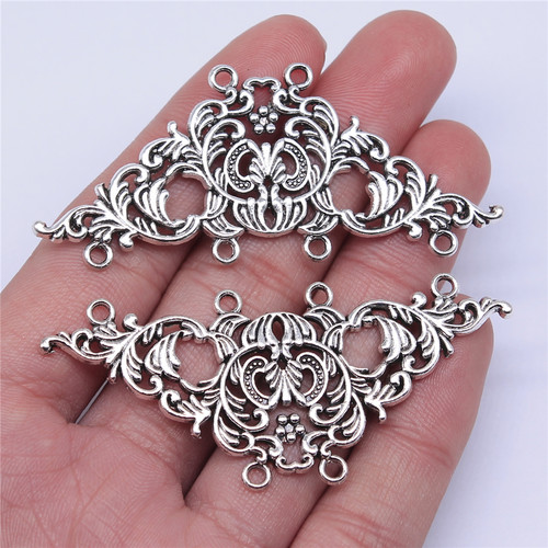 5个/包 66x30mm 古银色 DIY饰品配件 连接件其他 ABD-C12439