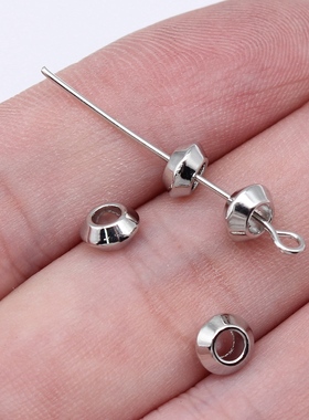 100个/包 6x6x3.1mm 多色 算盘珠小孔珠隔位珠 ABD-C16248