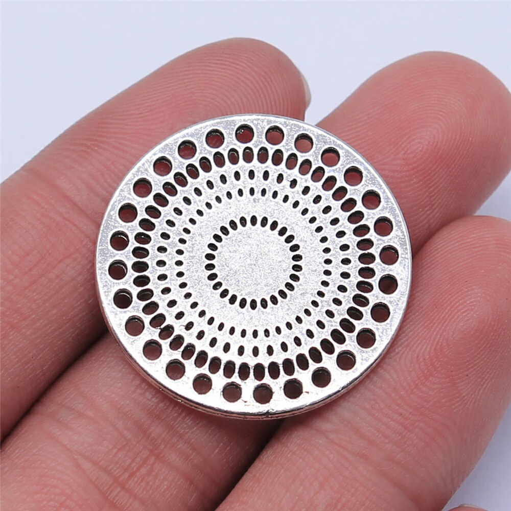 10个/包 29x29mm 多色 配件 DIY手作配件 圆形花片