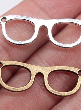 10个/包 29x10mm 多色DIY饰品配件 眼镜连接件 ABD-C10663