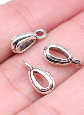 20个/包 4x13mm 多色锌合金 DIY饰品配件 挂头挂头 ABD-C13683