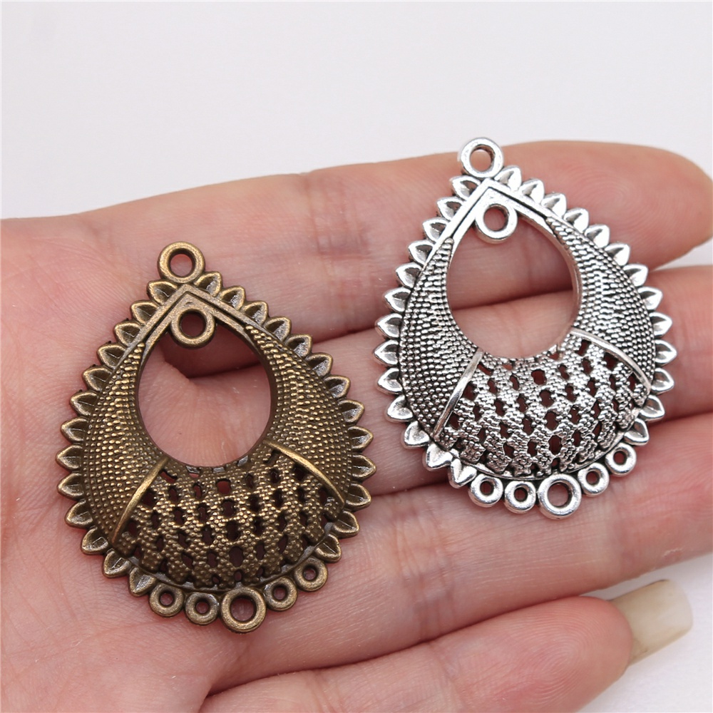 5个/包 31x39mm 多色DIY饰品配件 耳环连接件 ABD-C11238