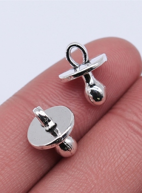 20个/包 14x10mm 多色DIY饰品配件奶嘴吊坠 ABD-C14297