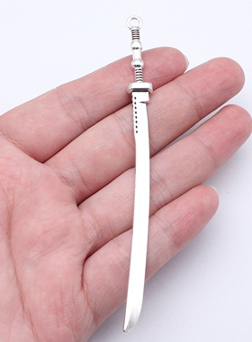 10个/包 104mm 古银色 二次元COSPLAY兵器系列吊坠 ABD-C16490