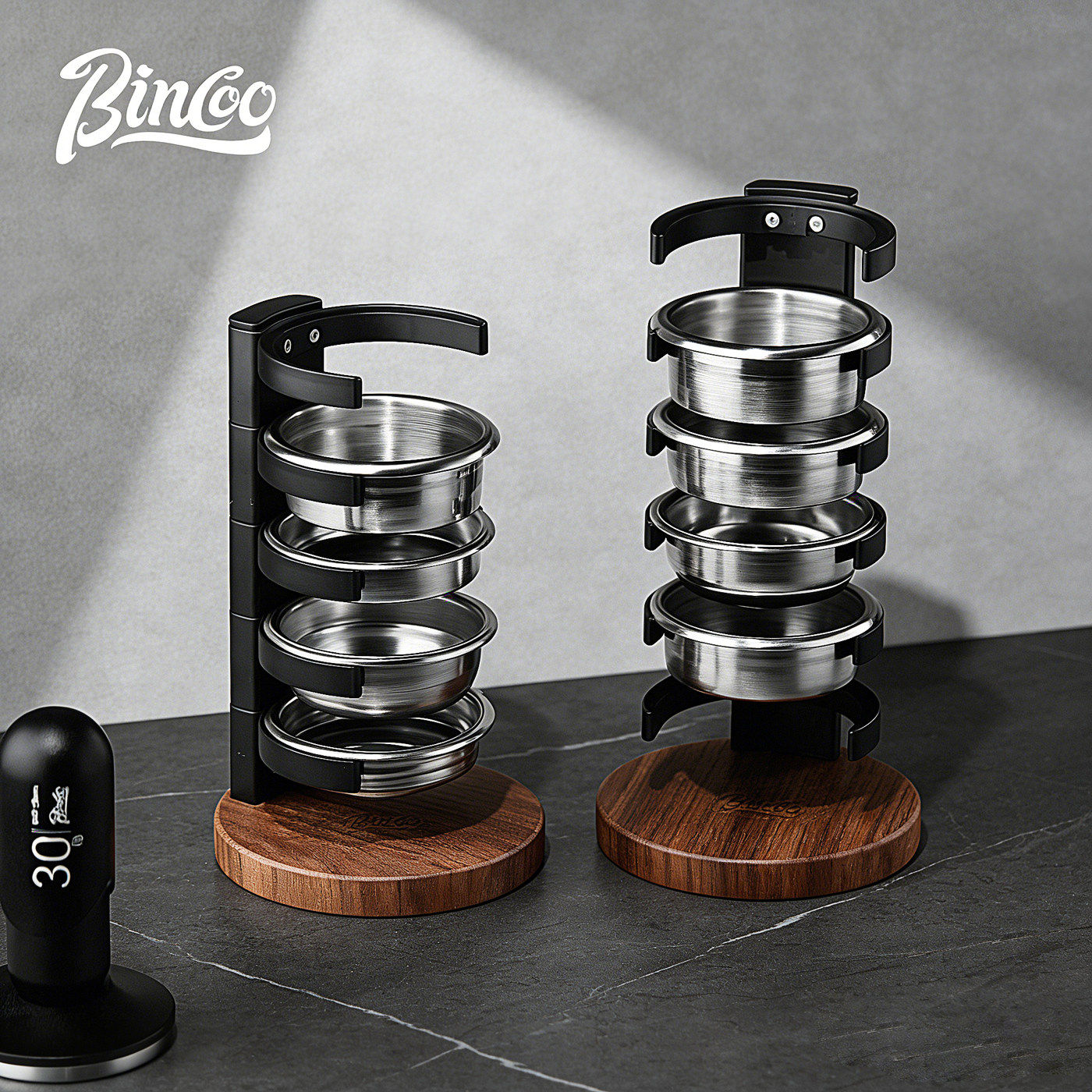 Bincoo咖啡粉碗收纳架58MM意式配套器具手柄粉碗盲碗置物存放架,餐饮具,配套器具,淘宝优惠券,粉丝福利购,淘宝优惠卷