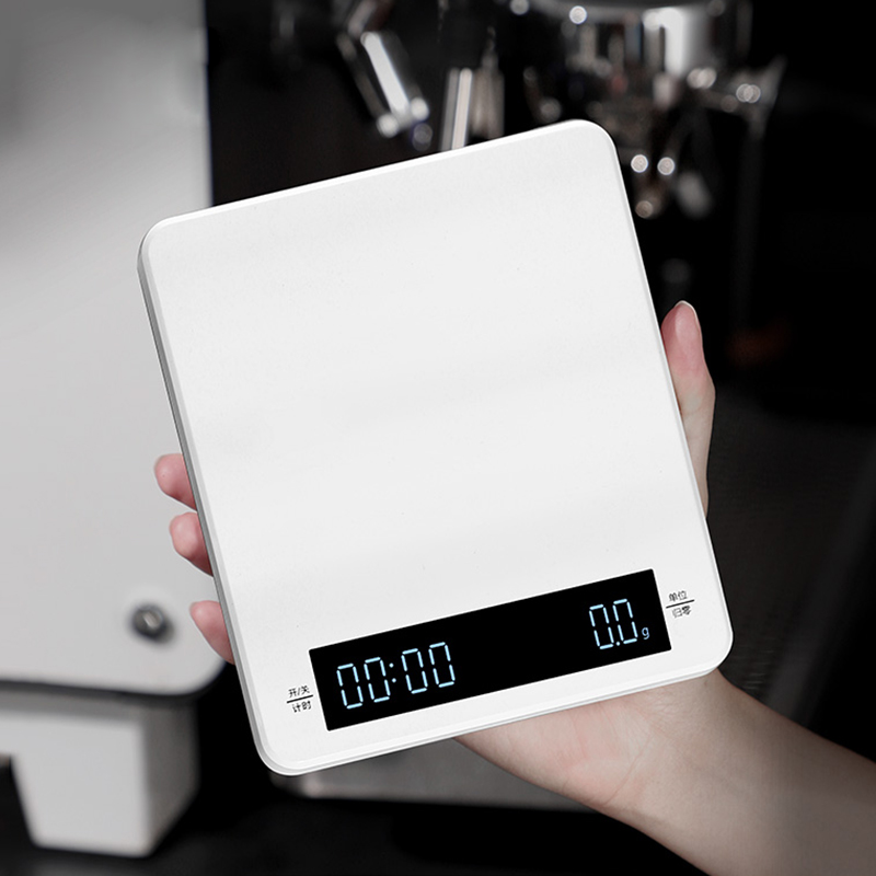 Bincoo咖啡电子秤意式专用智能计时克手冲咖啡工具器具咖啡豆称重