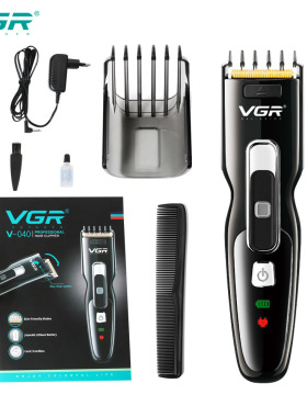 VGR040跨境外贸理发器成人电推剪充电式修剪器胡须造型平头
